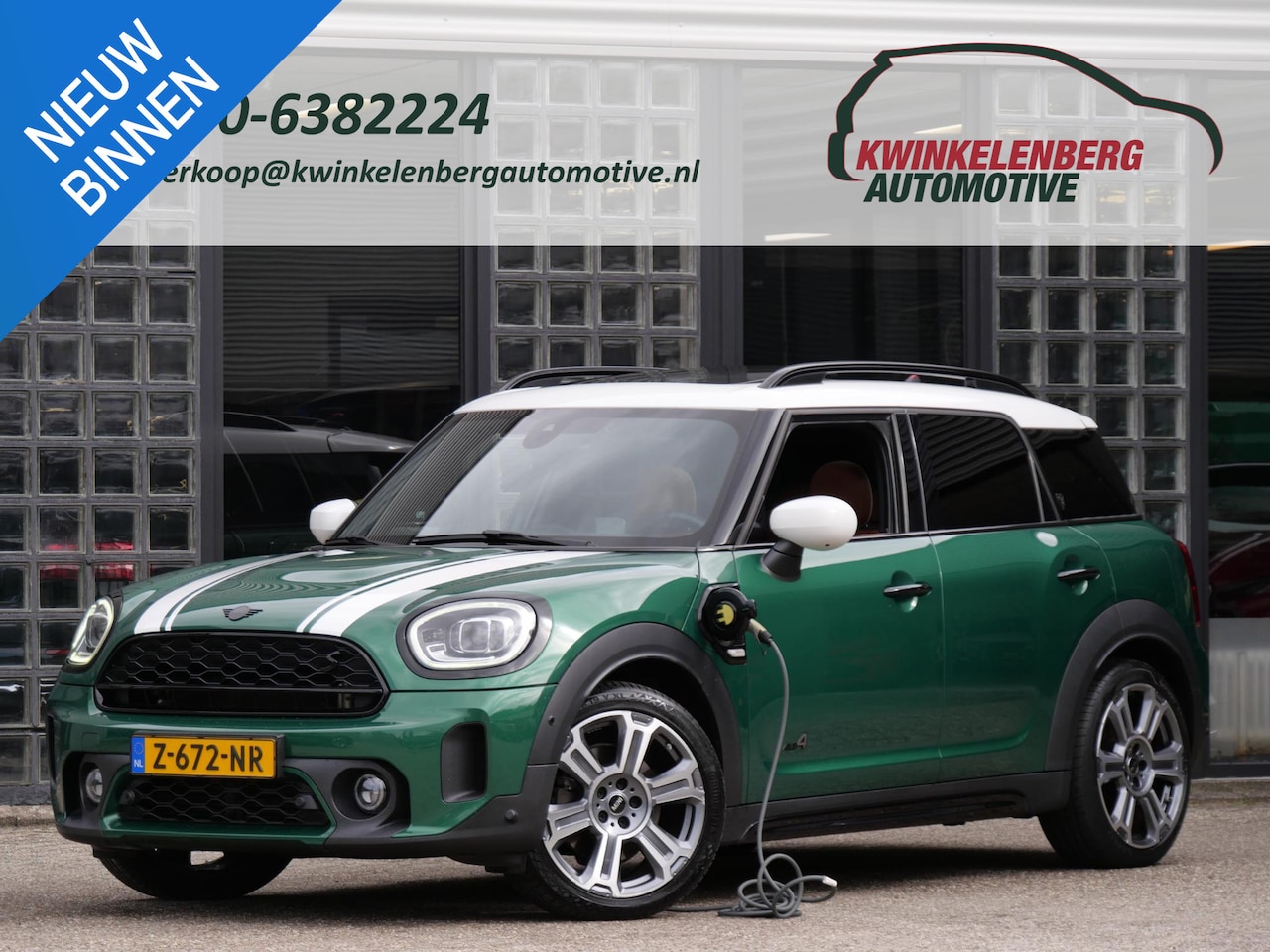 MINI Countryman - COOPER S E/ PANORAMADAK/ LEER/ CAMERA/ ADAPTIVE CRUISE/ HEAD-UP/ CARPLAY/ - AutoWereld.nl