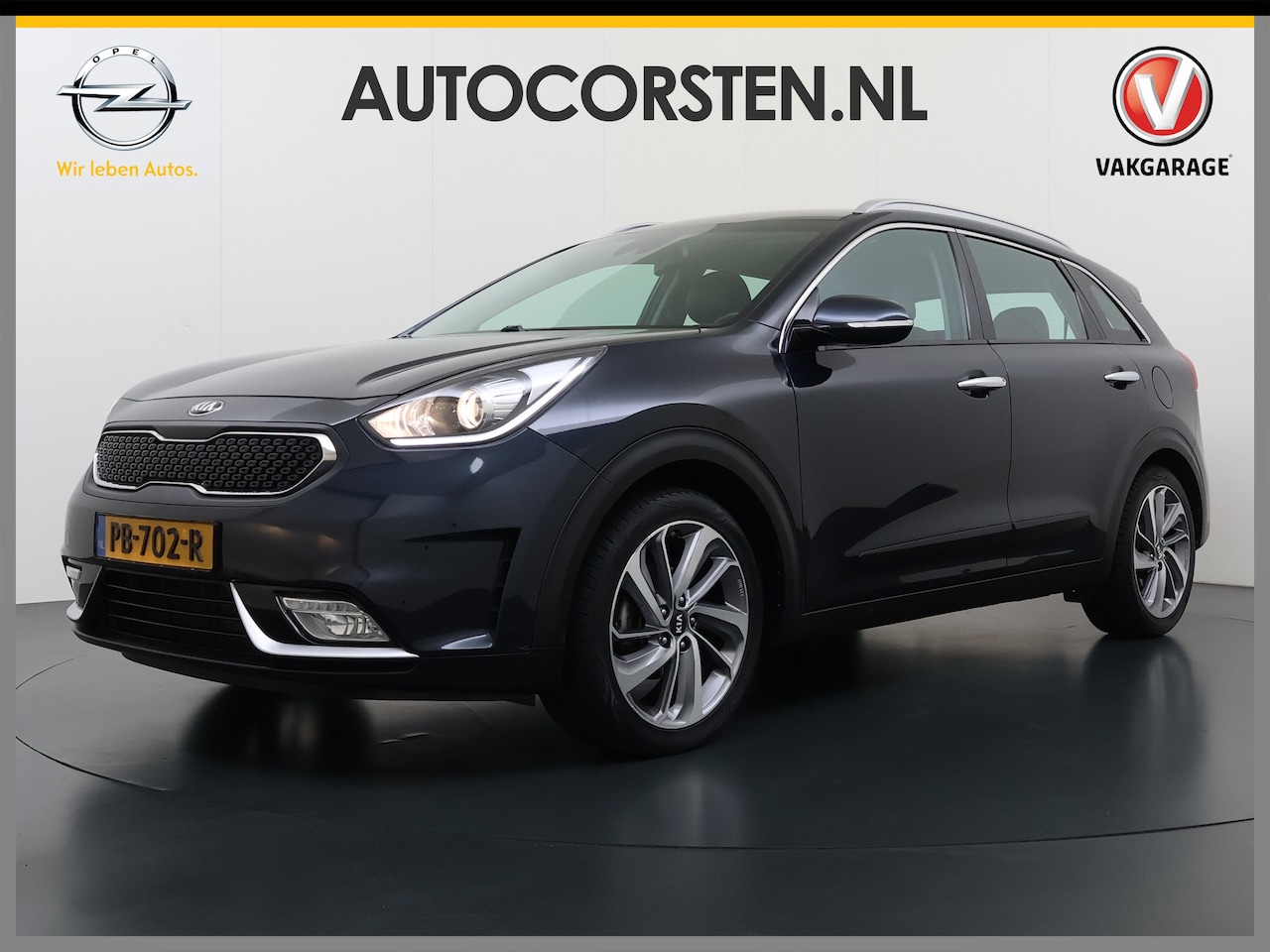 Kia Niro - 1.6i Hybrid Automaat Trekhaak Navi Camera Apple Carplay Android Auto Ecc Pdc First Edition - AutoWereld.nl