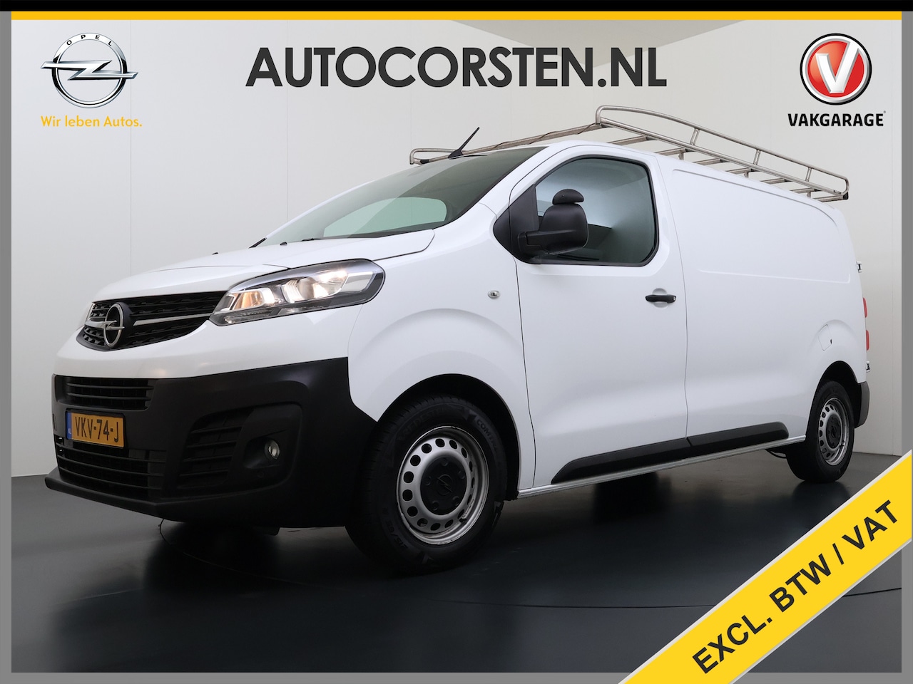 Opel Vivaro - 2.0CDTI 123PK Euro 6 L2H1 3-Persoons Imperiaal Trekhaak 360°Camera Navi Apple Carplay Andr - AutoWereld.nl