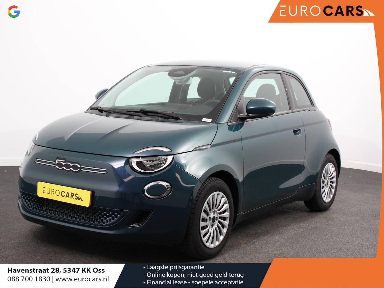 Fiat 500e - Berline 42 kWh Automaat Climate control Cruise control Achteruitrijcamera Led Navigatie Ap - AutoWereld.nl