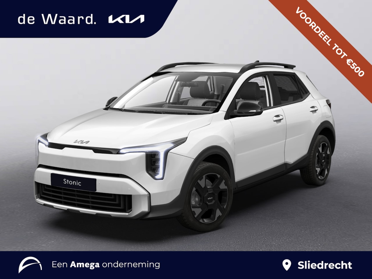 Kia Stonic - 1.0 T-GDi MHEV DynamicPlusLine | Stoel en stuurwielverwarming | Climate control | Full-led - AutoWereld.nl