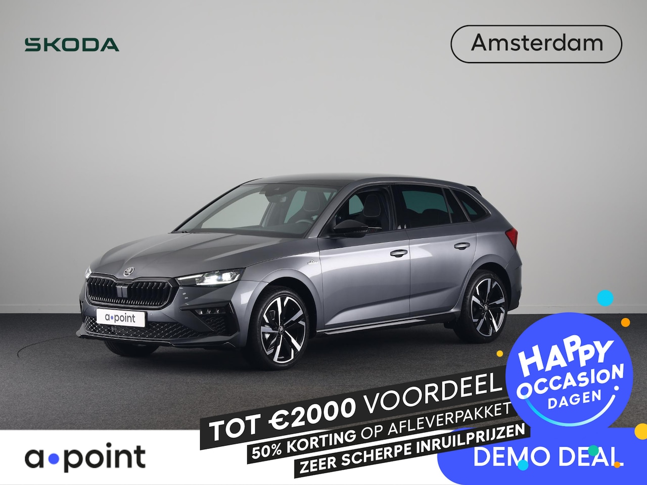 Skoda Scala - 1.0 TSI 115pk DSG-7 Monte Carlo | 18 inch | Adaptive Cruise Control | Panoramadak | - AutoWereld.nl
