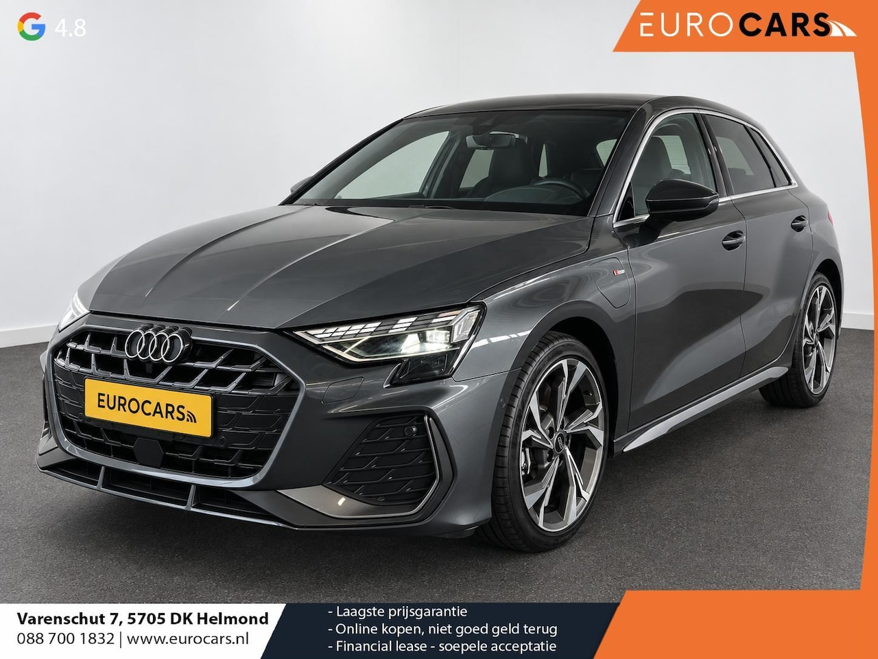 Audi A3 Sportback - 40 TFSI e 204pk Automaat S-Line edition Comfort pakket Plus Lichtmetalen Velgen 18" Matrix - AutoWereld.nl