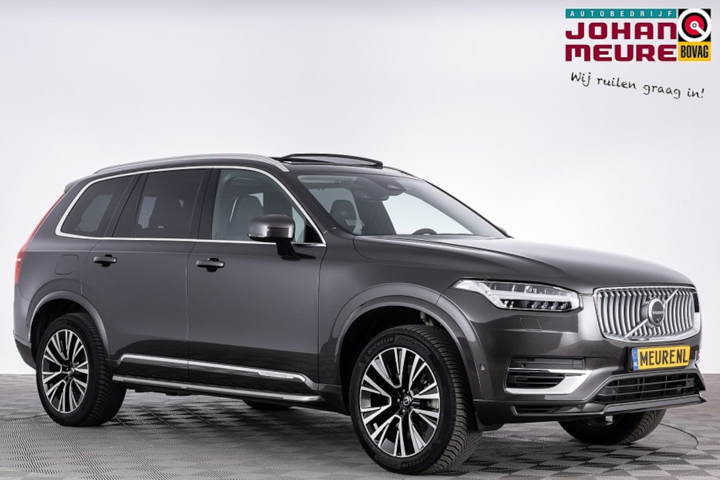 Volvo XC90 - 2.0 T8 Recharge AWD Ultra Bright | harman/kardon | NAPPA LEDER | PANORAMADAK | Trekhaak | - AutoWereld.nl