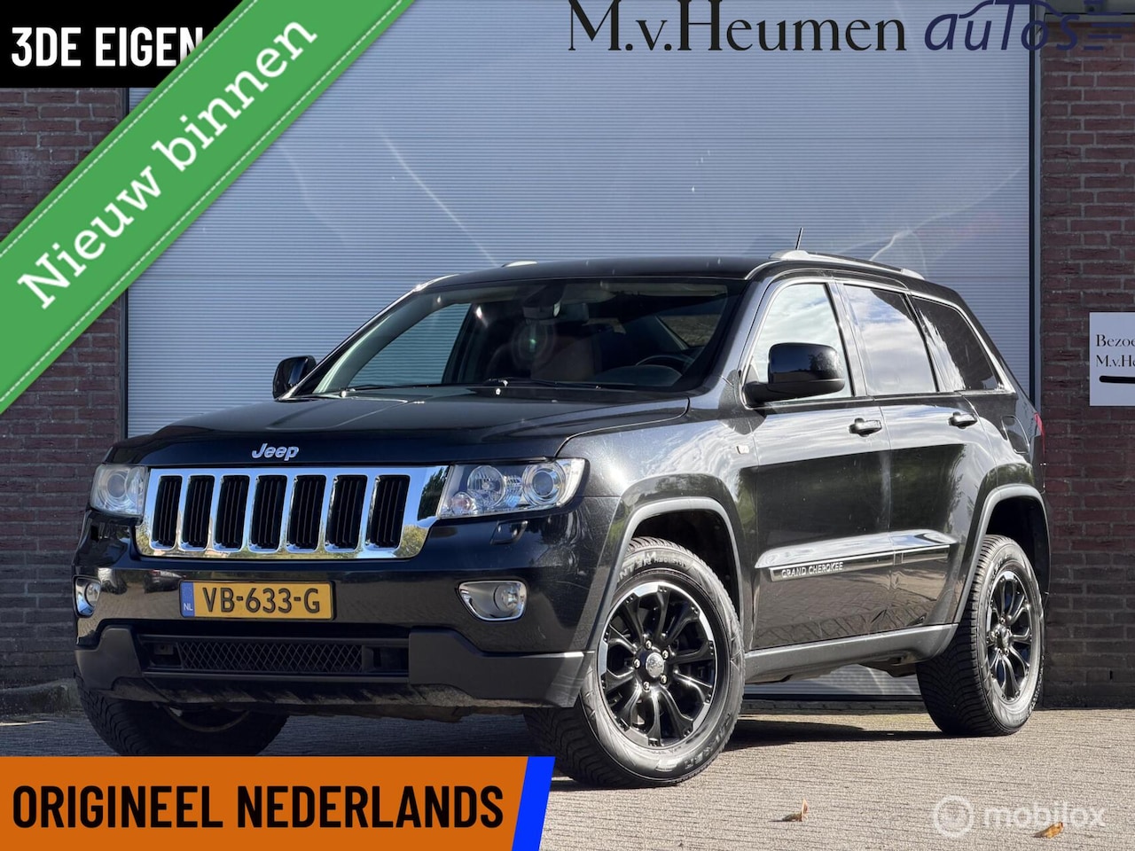 Jeep Grand Cherokee - 3.0 CRD Laredo BTW Camera Trekhaak Leder Stoelverwarming - AutoWereld.nl