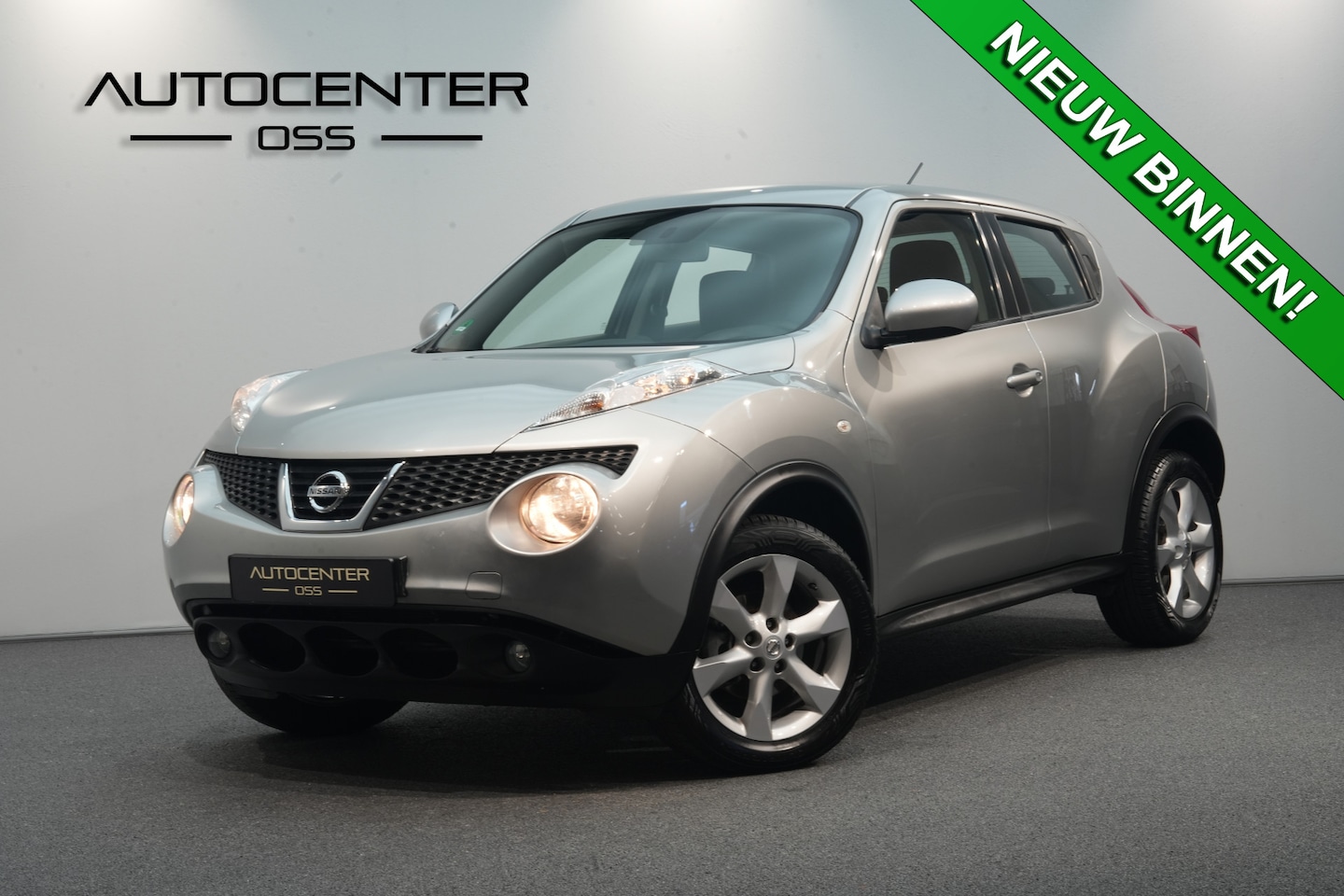 Nissan Juke - 1.6 Acenta ✅ NAVI ✅ CAMERA ✅ CRUISE ✅ AUT. AIRCO ✅ HOGE INSTAP - AutoWereld.nl