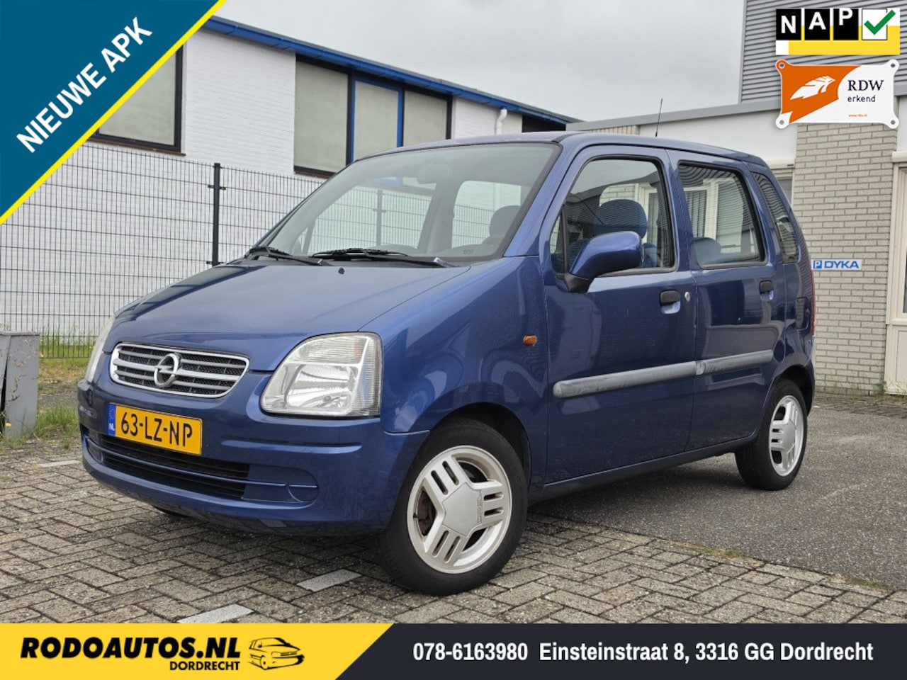 Opel Agila - 1.2-16V Comfort 5-Deurs APK 07-2027 ✅ - AutoWereld.nl