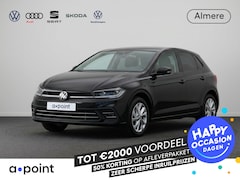Volkswagen Polo - 1.0 TSI Style 110 PK DSG | Matrix koplampen | Navigatie via app | Parkeersensoren voor en
