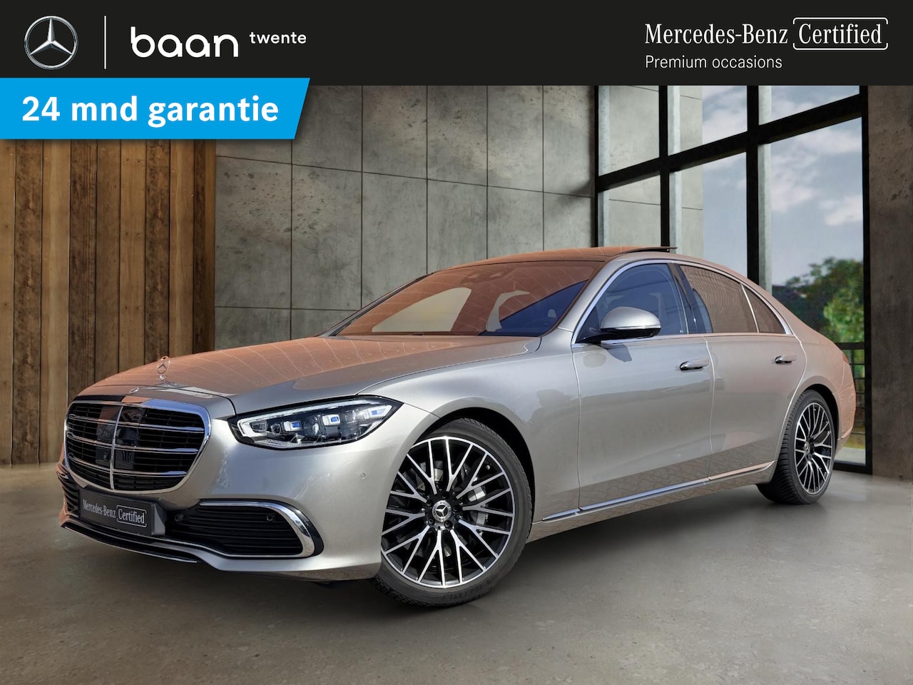 Mercedes-Benz S-klasse - S 500 4-Matic | Exclusief pakket | Rijassistentiepakket | Memorypakket | Panoramadak | Sto - AutoWereld.nl