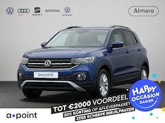 Volkswagen T-Cross - 1.0 TSI Life | Parkeersensoren | Airco | Carplay | Navigatie via App | Adaptieve Cruise Co