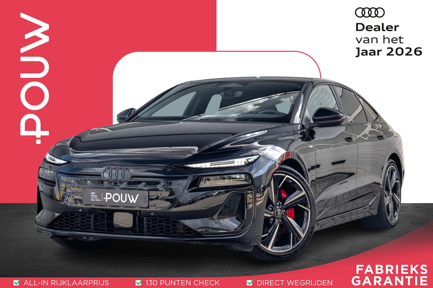 Audi A6 Sportback e-tron - Performance 367pk S edition 100 kWh | Trekhaak | Leder | 360° camera | Matrix LED - AutoWereld.nl