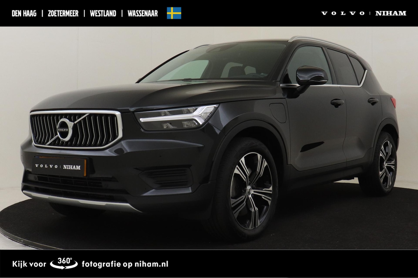 Volvo XC40 - T4 RECHARGE INSCRIPTION -LEDER|CAMERA|KEYLESS|ADAP.CRUISE|TREKHAAK|CARPLAY|PRIVACY.GLAS|19 - AutoWereld.nl