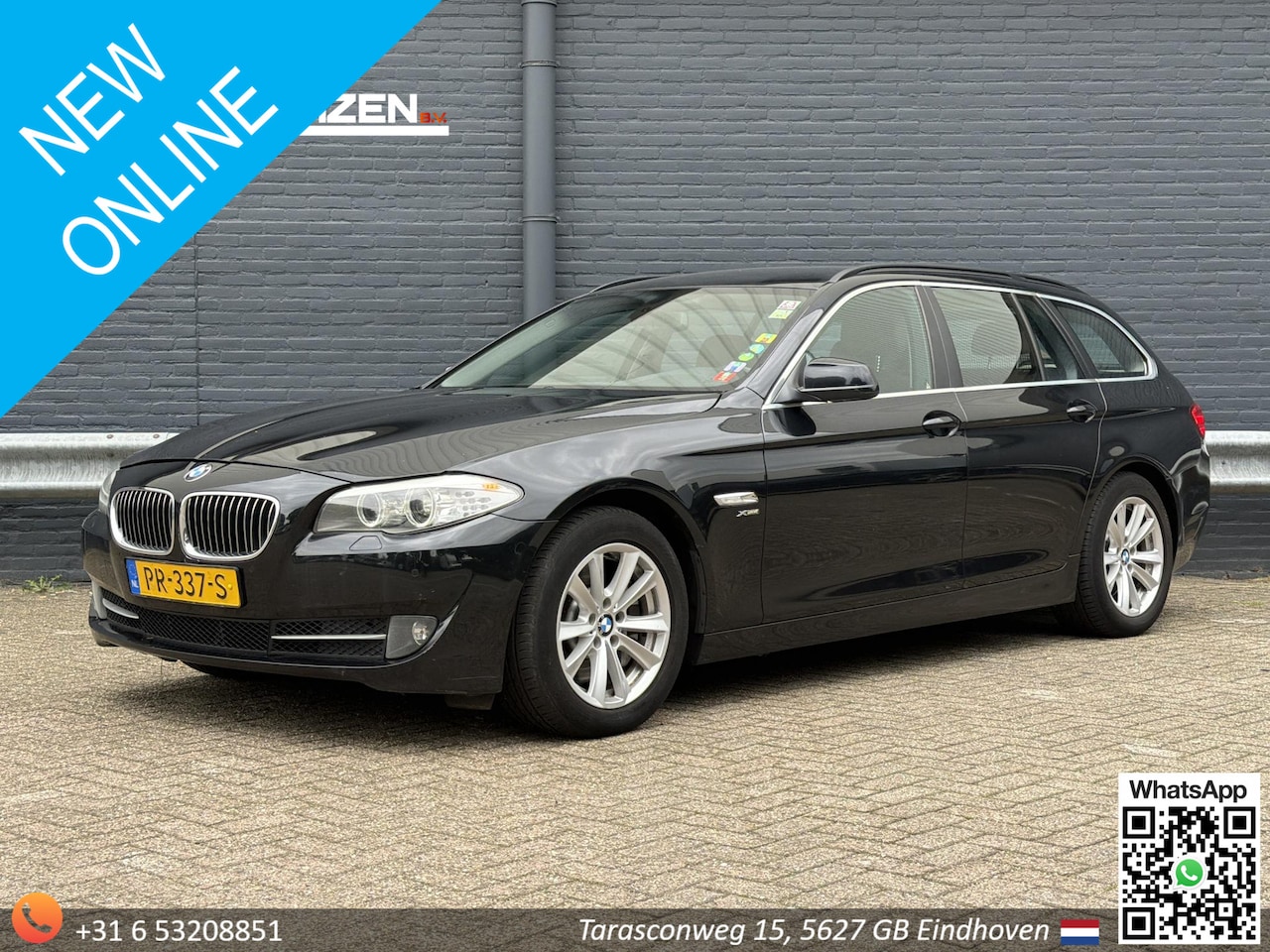 BMW 5-serie Touring - 530xd High Executive | Leder | Cruise | Climate | Navi | PDC | - AutoWereld.nl