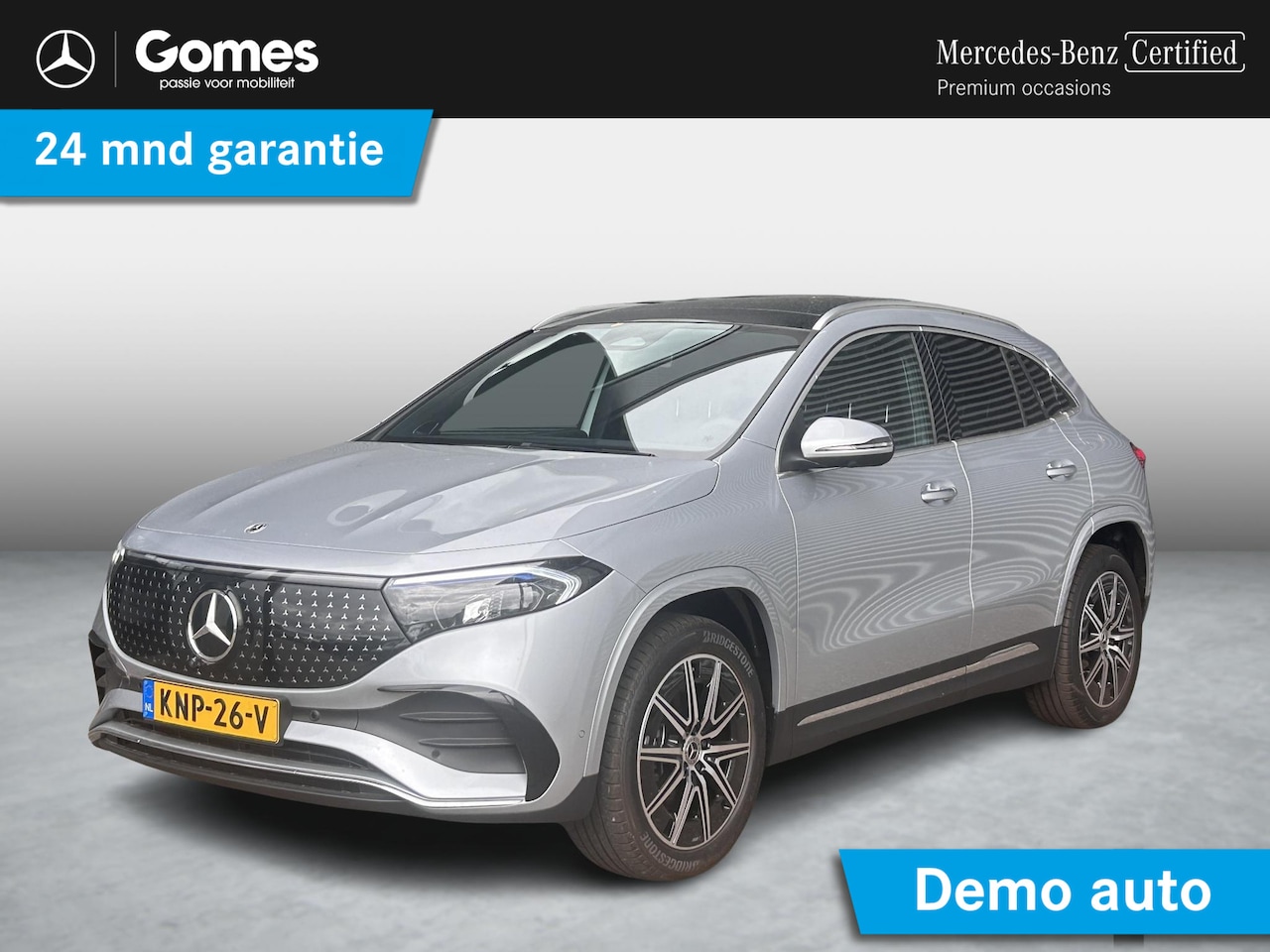 Mercedes-Benz EQA - 250+ Business Solution AMG | Panoramadak | Elektrisch Verstelbare Stoelen + Memory | 360° - AutoWereld.nl