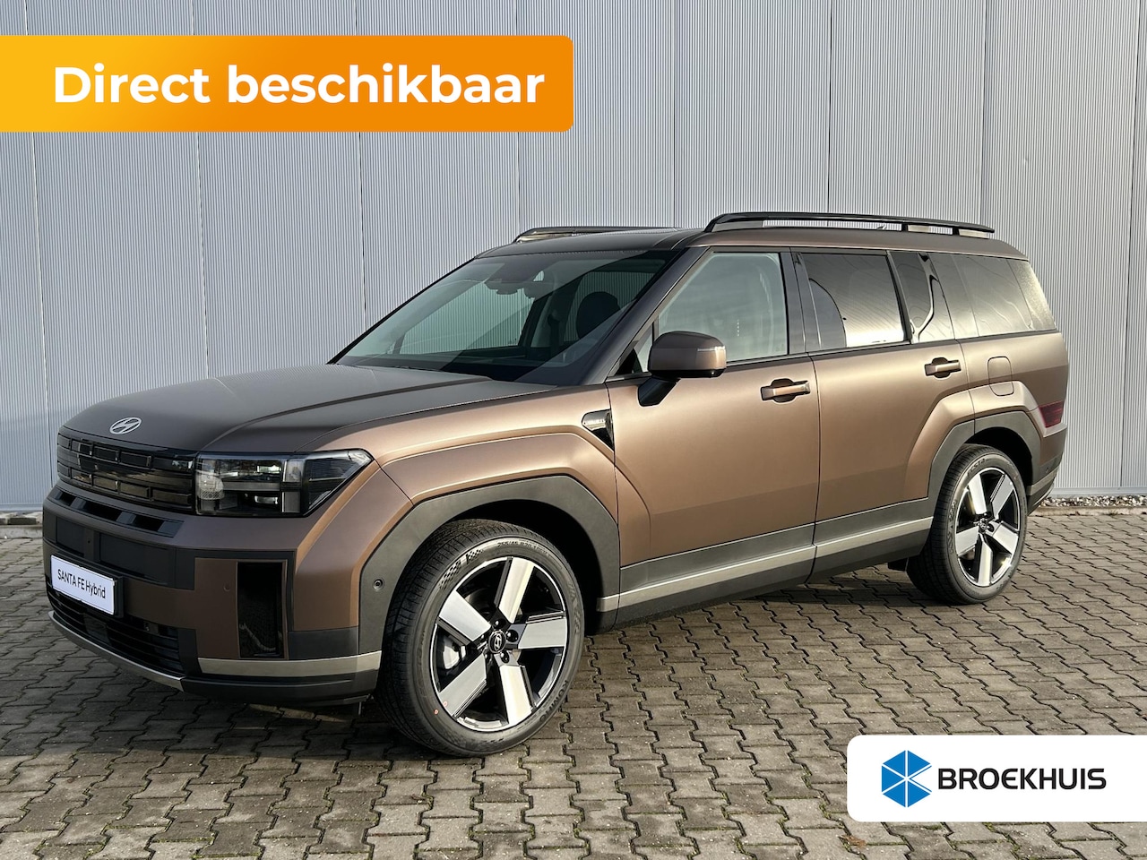 Hyundai Santa Fe - 1.6 T-GDI PHEV Premium 4WD 7p. €5000,- korting !! | 20-inch lichtmetalen velgen | Achterui - AutoWereld.nl