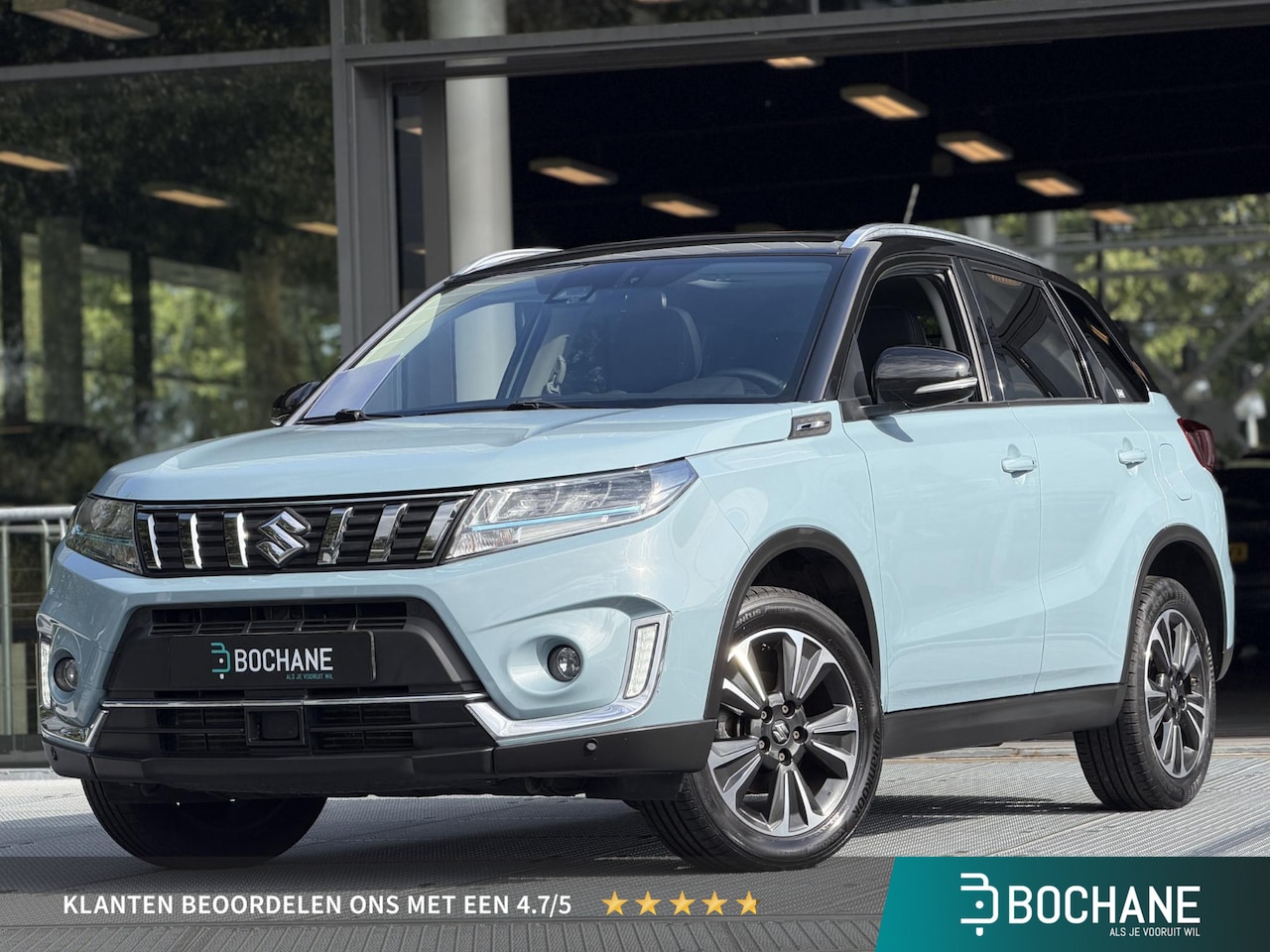 Suzuki Vitara - 1.4 Boosterjet Style Smart Hybrid 129PK | Panoramadak | Half-Leder | Stoelverwarming | Nav - AutoWereld.nl