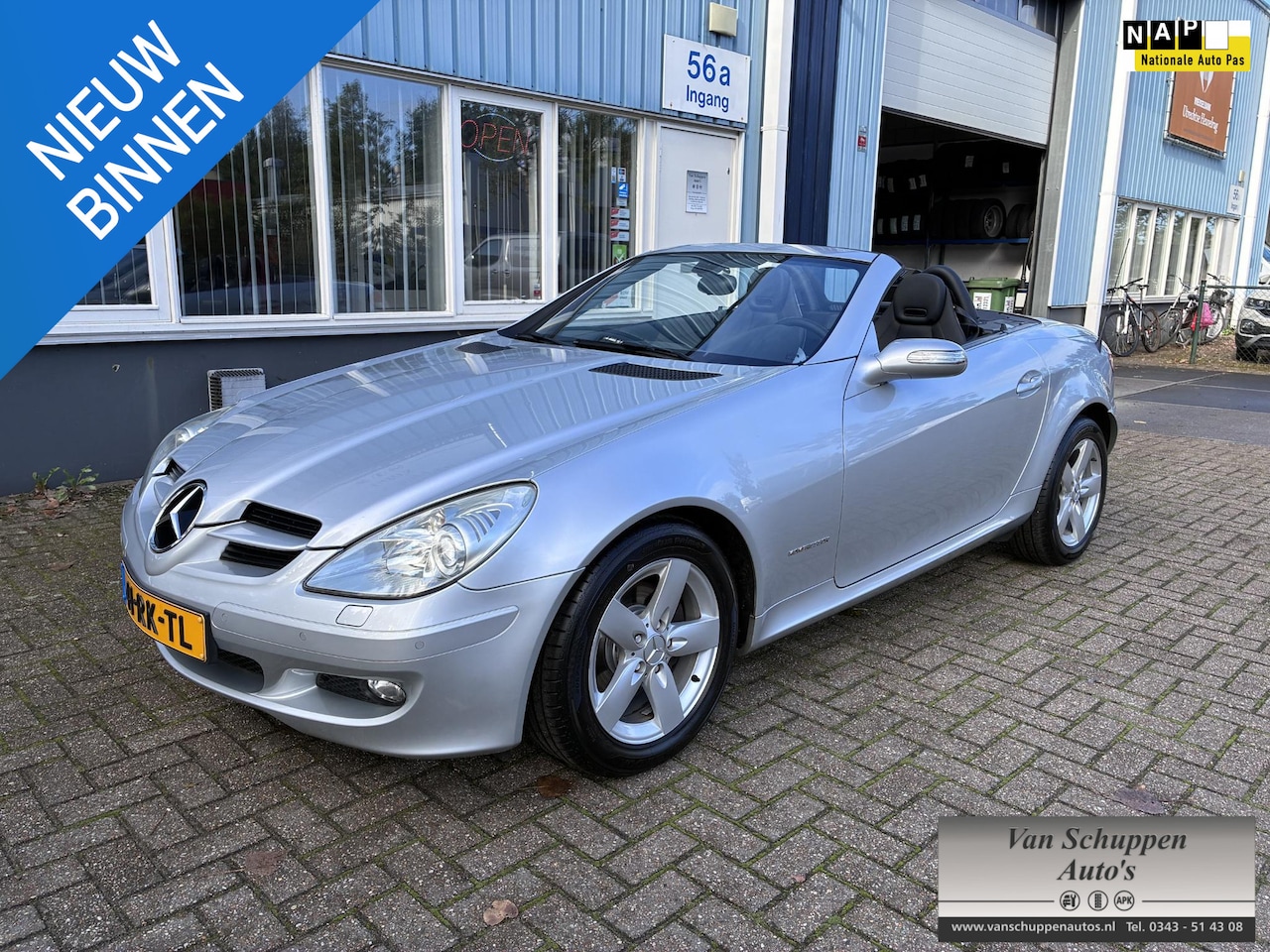 Mercedes-Benz SLK-klasse - 200 K. NL-auto Xenon Navi Leer - AutoWereld.nl