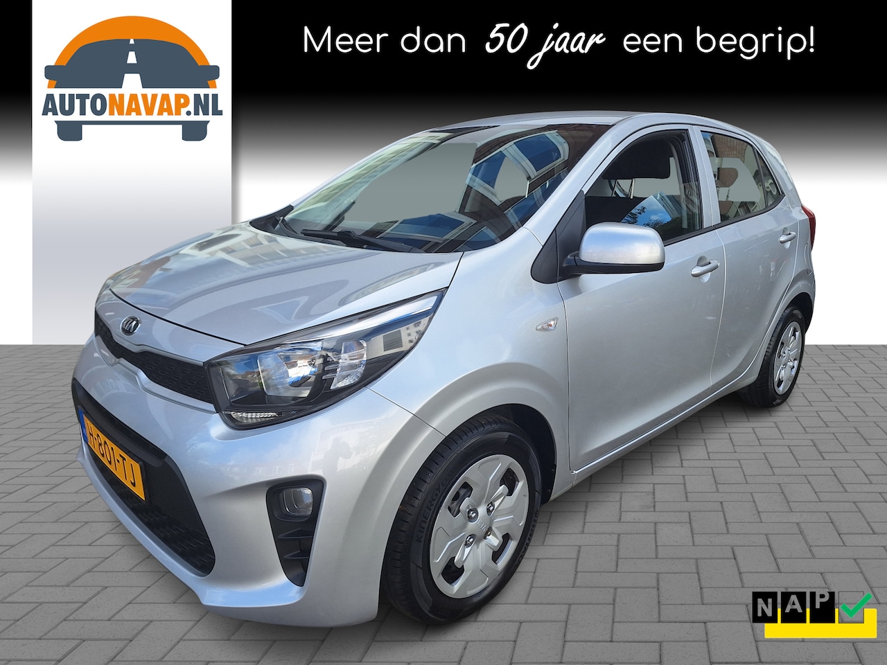 Kia Picanto - 1.0 MPi ComfortPlusLine 5Drs /Camera/Navi/Apple/Android/Garantie - AutoWereld.nl