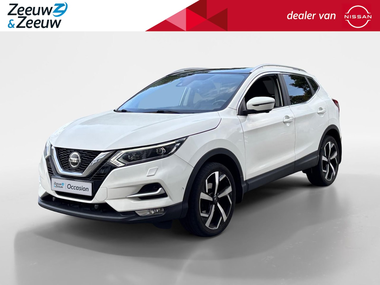 Nissan Qashqai - 1.3 DIG-T Tekna | Elektrische bestuurderstoel | Garantie t/m 2029 | Trekhaak | 360 graden - AutoWereld.nl