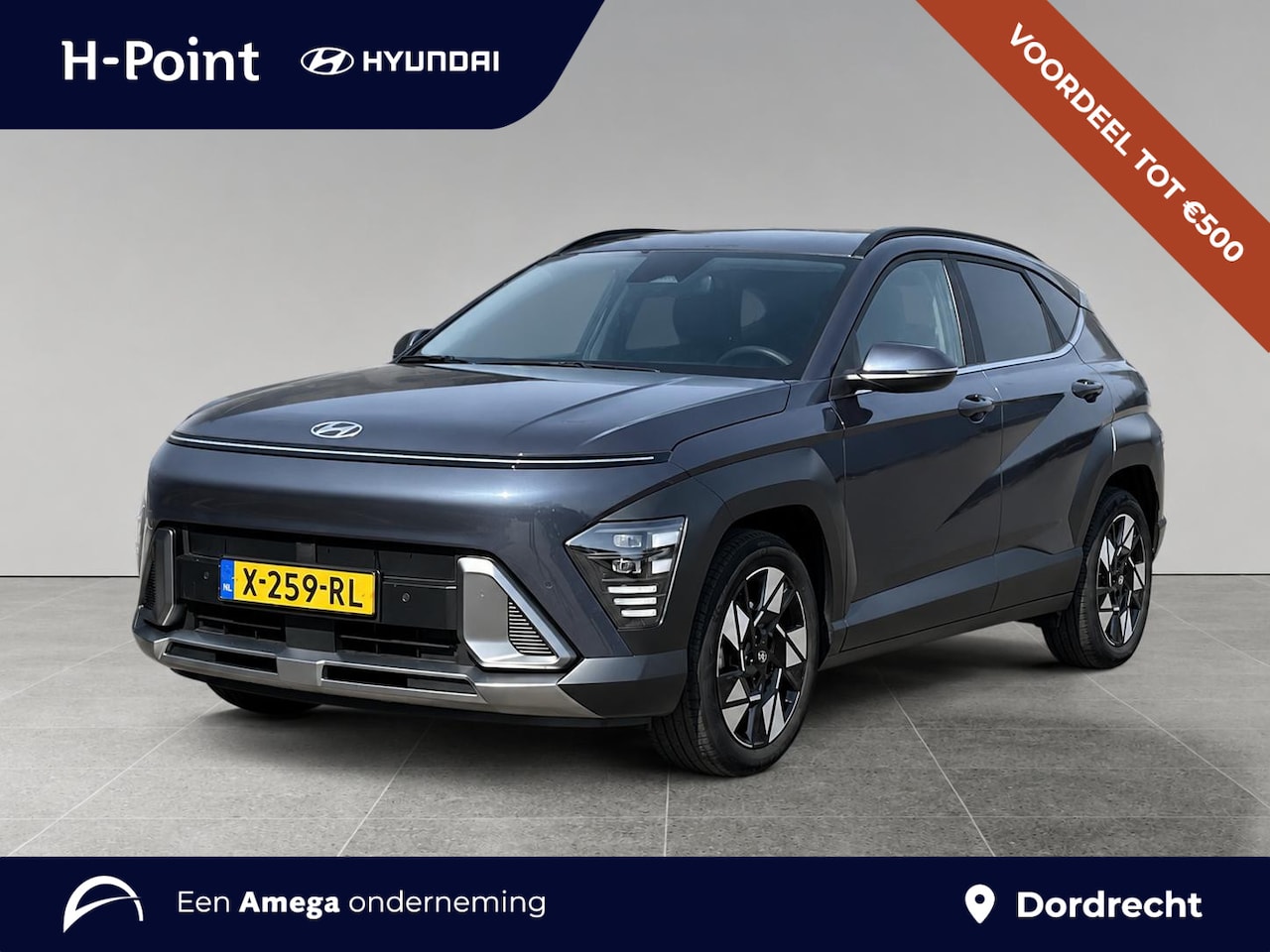 Hyundai Kona - Comfort Smart 1.6 GDI HEV 140pk | KEYLESS ENTRY | CLIMA | NAVI | STOEL + STUURVERW. | ELEK - AutoWereld.nl