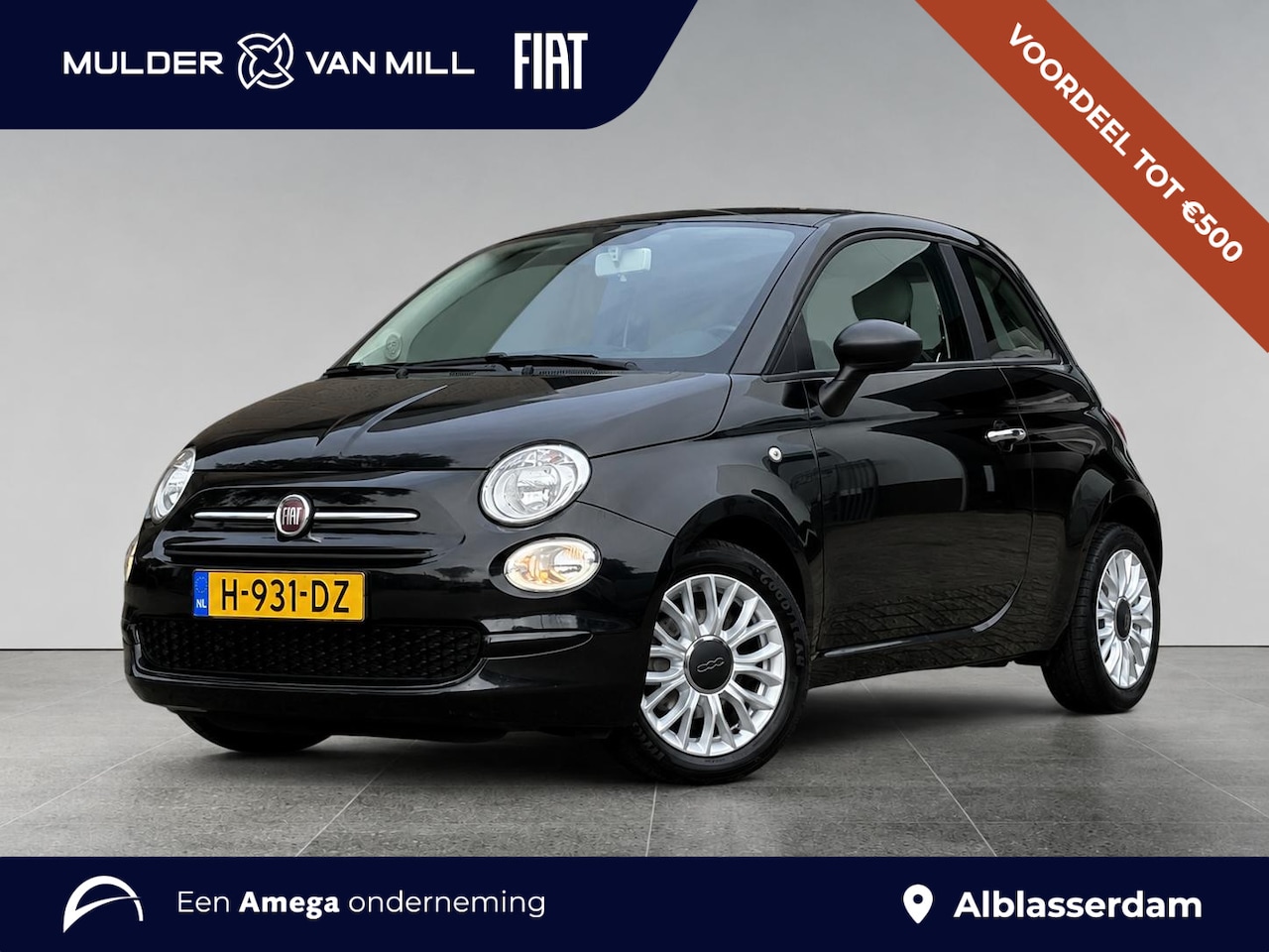 Fiat 500 - Young 0.9 TwinAir 86pk | NAVI | LM-VELGEN | APPLE CARPLAY / ANDROID AUTO | CRUISE CONTROL - AutoWereld.nl