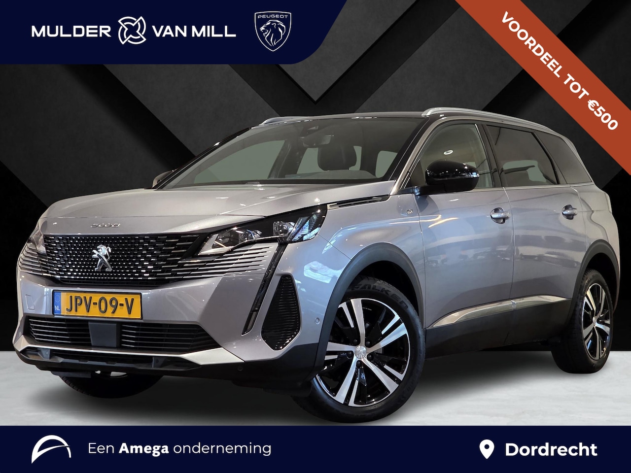 Peugeot 5008 - GT 1.2 Turbo 130pk EAT8 | ADAPTIVE CRUISE | TWO-TONE! | HANDSFREE A.KLEP | 180° CAMERA | i - AutoWereld.nl