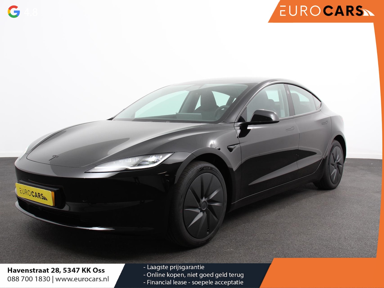 Tesla Model 3 - RWD 60 kWh 534KM LFP Autopilot Panorama Warmtepomp Stoel/Stuurverwarming Full LED PDC VA+ - AutoWereld.nl