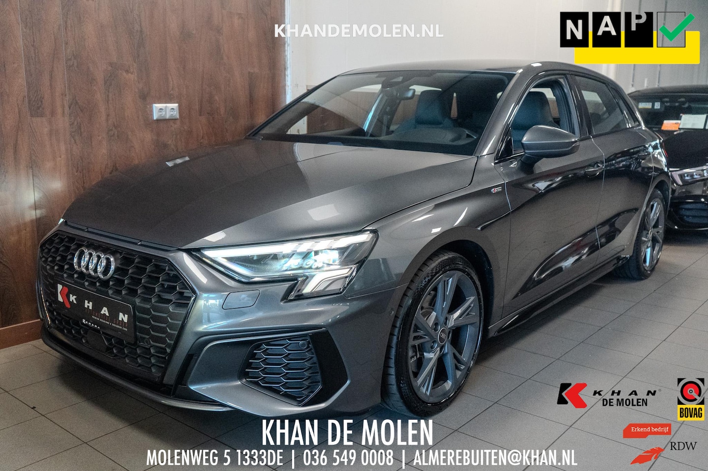 Audi A3 Sportback - 30 TFSI S-Line 3x S-line|Cruise|Digital Dashboard - AutoWereld.nl