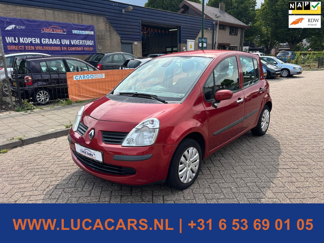 Renault Modus - 1.4-16V Air AIRCO + TREKHAAK - AutoWereld.nl