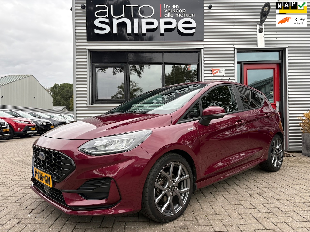 Ford Fiesta - 1.0 EcoBoost Hybrid ST-Line -STOEL + STUUWIELVERWARMING-FULL LED-CLIMA-CRUISECONTROL-1STE - AutoWereld.nl