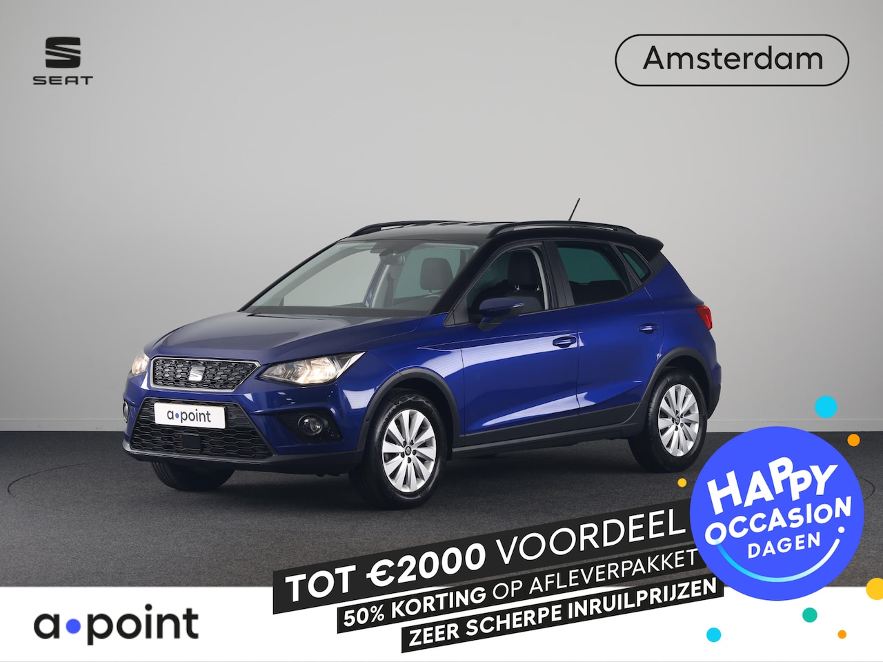 SEAT Arona - 1.0 TSI Style Business Intense 95pk | Trekhaak | Navigatiesysteem full map | Airco automat - AutoWereld.nl