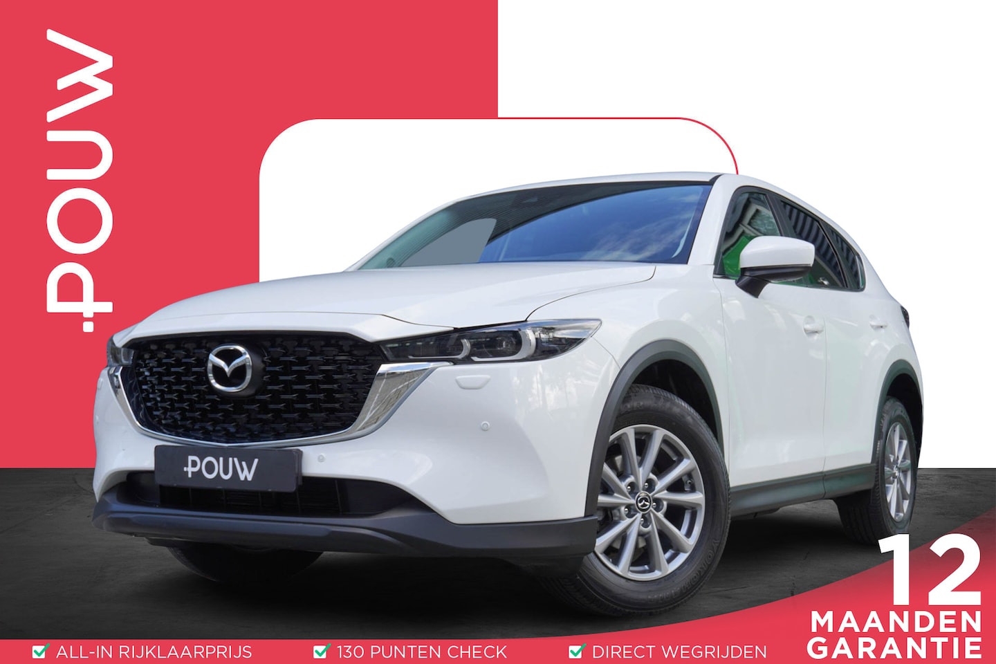 Mazda CX-5 - 2.0 SkyActiv-G 165pk AUT Comfort | Trekhaak | Stuur/Stoelverwarming | Navigatie | Achterui - AutoWereld.nl