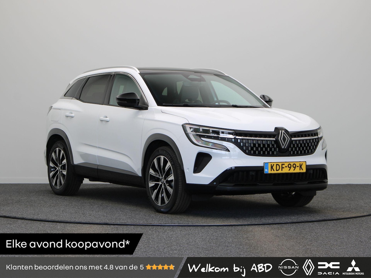 Renault Austral - Mild hybrid 160pk X-Tronic techno | 1800kg Geremd | Panoramisch dak | Elek. bedienbare sto - AutoWereld.nl
