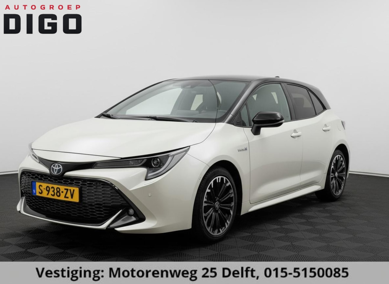 Toyota Corolla - 1.8 HYBRID GR-SPORT BI-TONE AUTOMAAT GARANTIE 2031 CARPLAY NAVI.BI-TONE .PDC V+A .CLIMA.AD - AutoWereld.nl