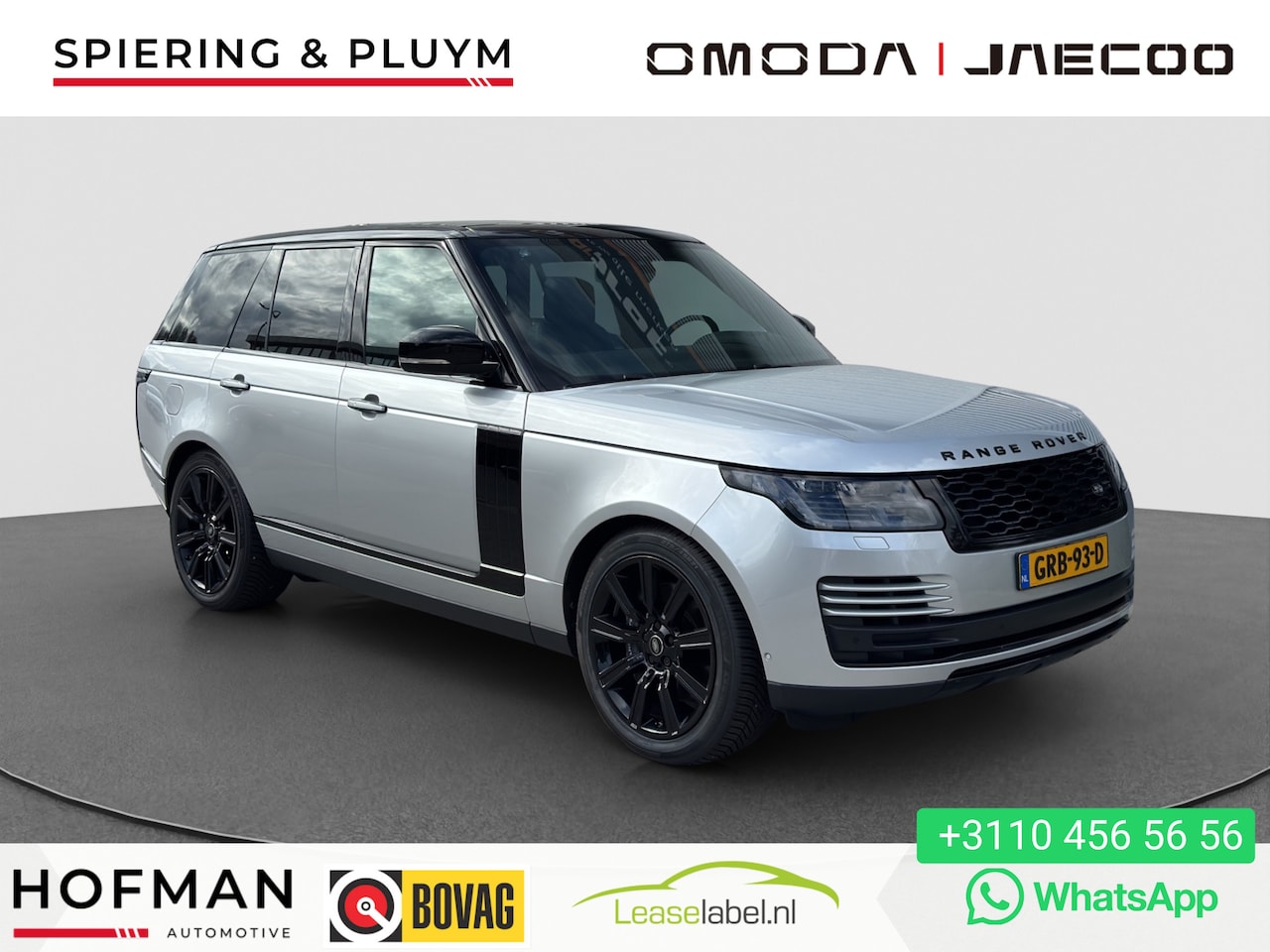 Land Rover Range Rover - 2.0 P400e Voque | Pano | HUD | Meridian | Matrix LED | Softclose | Massage - AutoWereld.nl