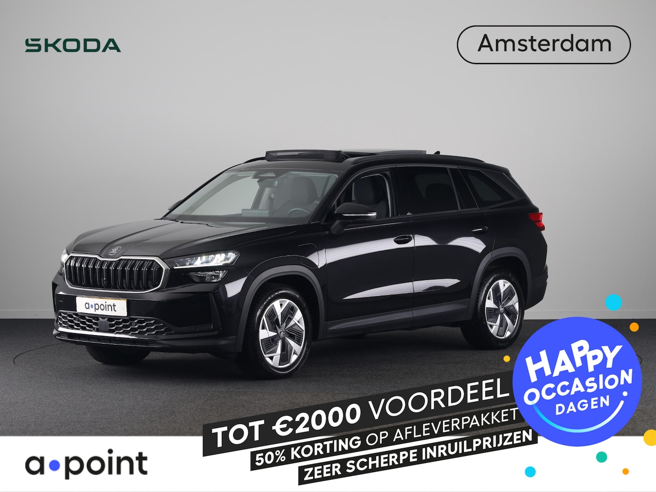 Skoda Kodiaq - Business Edition 1.5 TSI PHEV 150 kW / 204 PK SUV | Trekhaak wegklapbaar | Electr. panoram - AutoWereld.nl