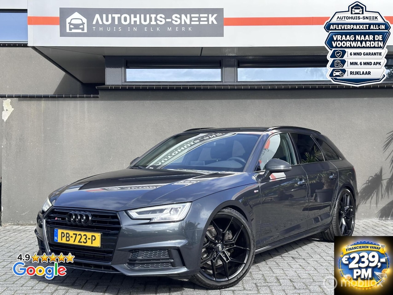 Audi A4 Avant - 2.0 TFSI S line | Automaat | B&O | NAP|20” LMV - AutoWereld.nl