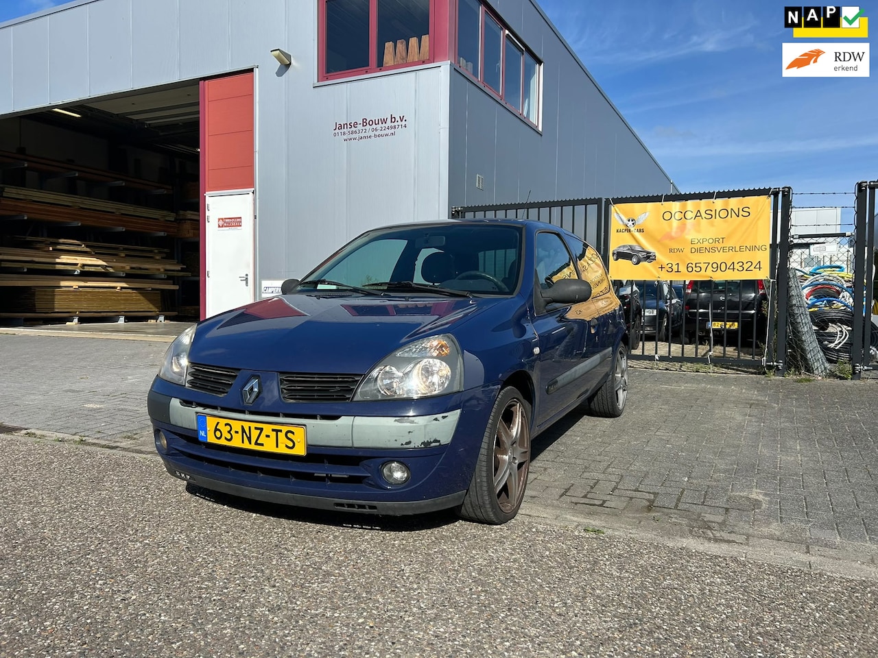 Renault Clio - 1.4-16V Dynamique Basis 1e Eigenaar/Cruise/17" LM Velgen/Trekhaak/Lage KM - AutoWereld.nl