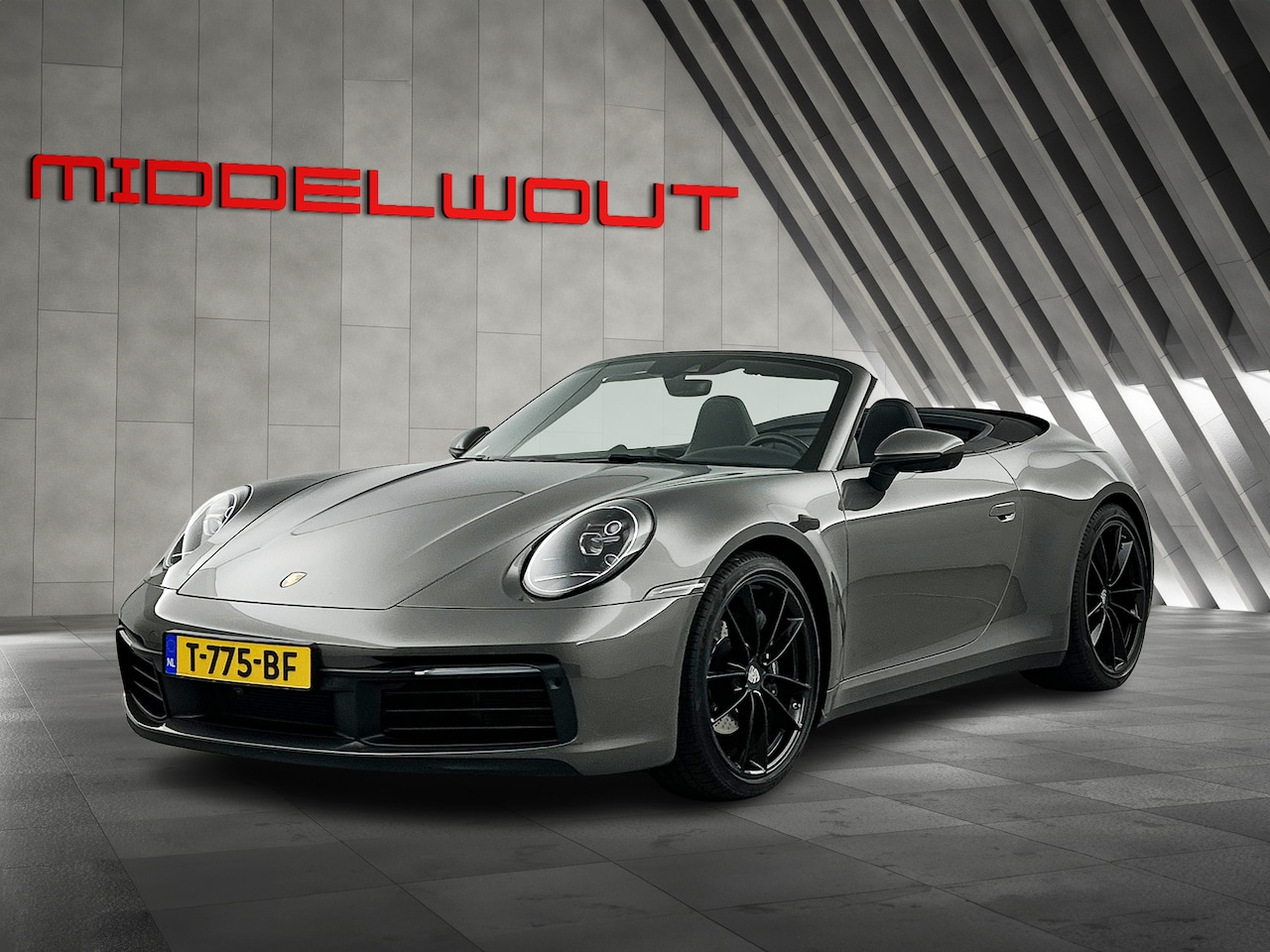 Porsche 911 Cabrio - 3.0 Carrera Sport chrono/Luchtvering/Sport uitlaat/stoelv/carplay - AutoWereld.nl