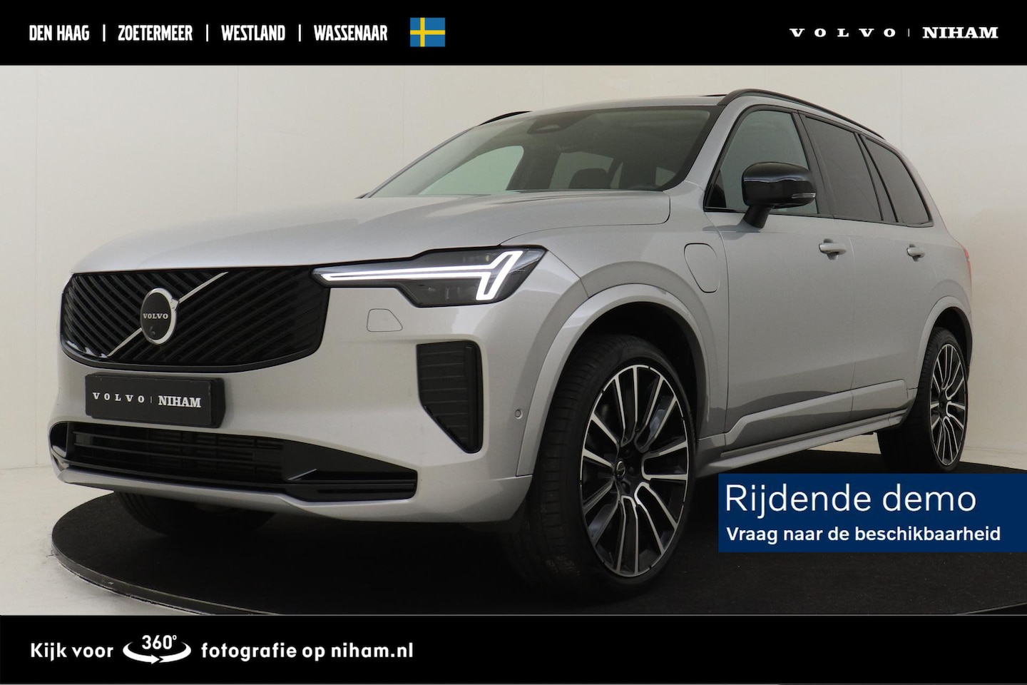 Volvo XC90 - II T8 PLUG-IN HYBRID AWD PLUS DARK -PANO.DAK|HARMAN/KARDON|360°CAM|ADAP.LED|POWER-SEATS|PR - AutoWereld.nl