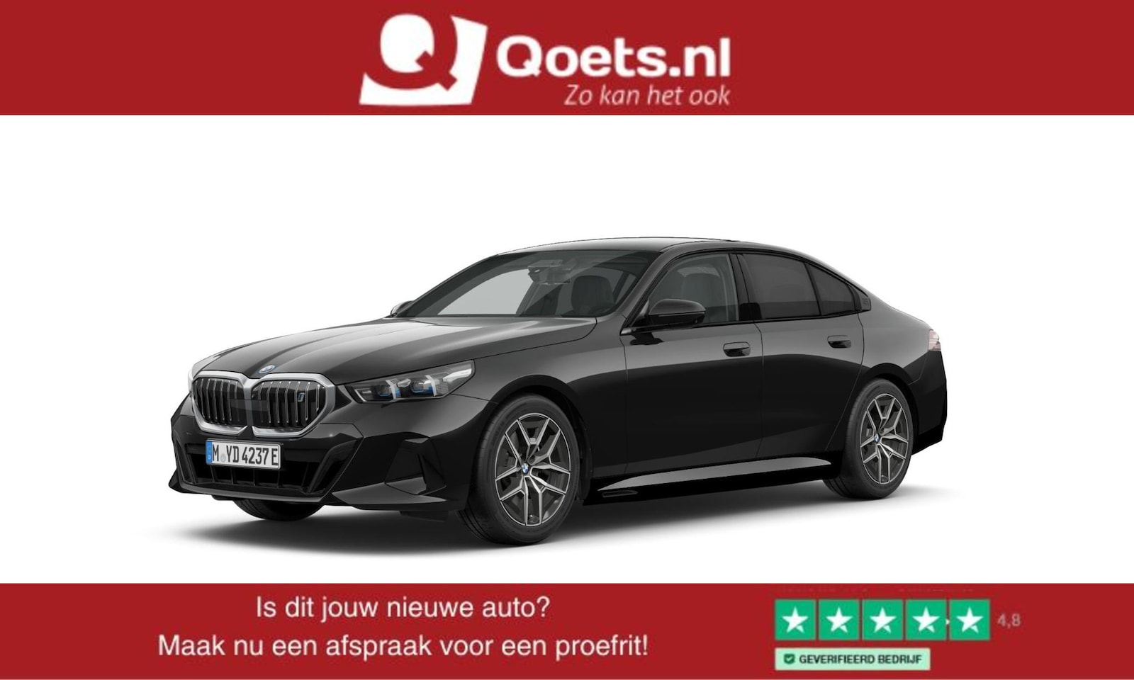 BMW i5 - eDrive40 84 kWh M Sport - Panoramadak - Driving Assistant Plus - Stoelverwarming voor/acht - AutoWereld.nl