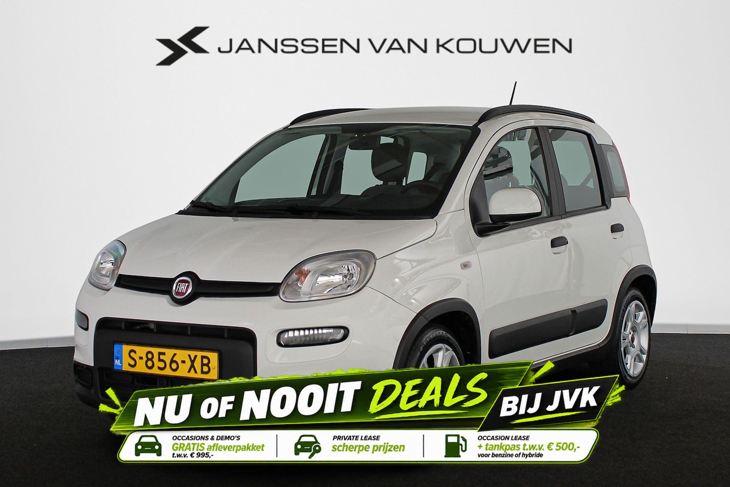 Fiat Panda - 1.0 Hybrid City Life NL Auto 5 Zits Airconditioning - AutoWereld.nl