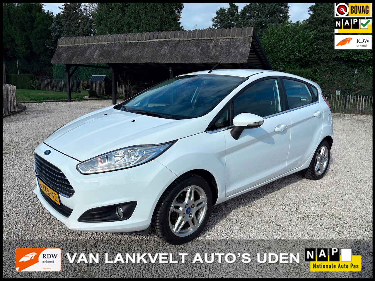 Ford Fiesta - 1.0 Titanium Navi, Cruise, LED, Nieuwe Distributieriem - AutoWereld.nl
