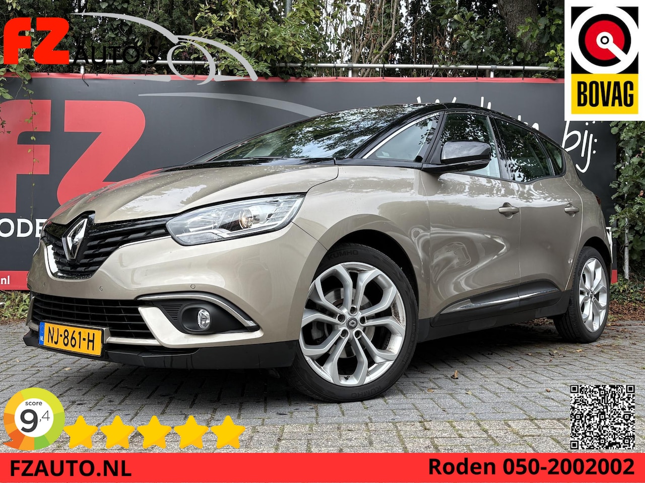 Renault Scénic - 1.2 TCe Zen - Navigatie - Airconditioning - Trekhaak - Parkeersens V+A - AutoWereld.nl