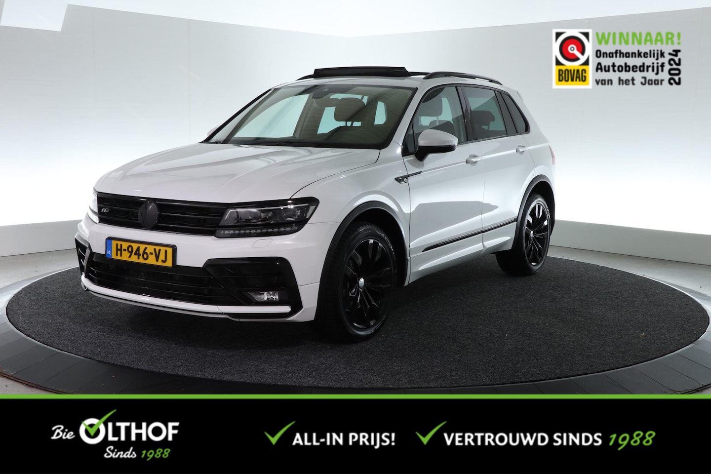 Volkswagen Tiguan - 2.0 TSI 4Motion Highline | SCHUIF-KANTEL DAK | TREKHAAK | 360 CAMERA | - AutoWereld.nl