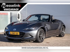 Mazda MX-5 - 1.5 SkyActiv-G 131 TS+ - Leder | Cruise | Nav | Onderh.historie | Nwe banden