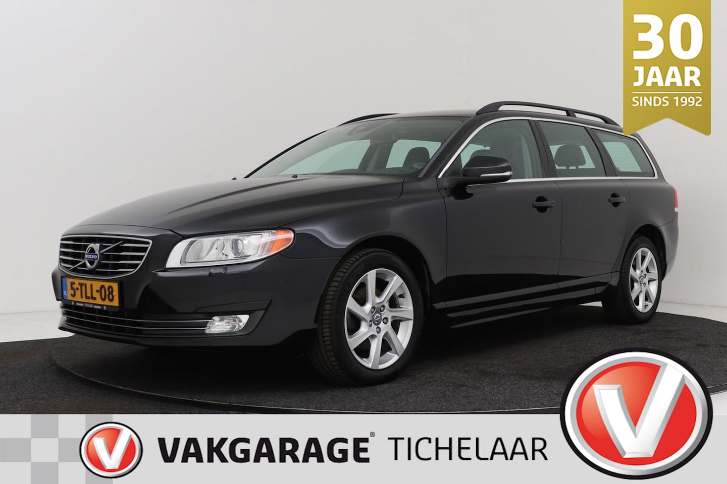 Volvo V70 - 1.6 T4 Nordic+ | Trekhaak | Org NL | Navigatie | Dealer Ond. | Xenon | Stoelverwarming | L - AutoWereld.nl