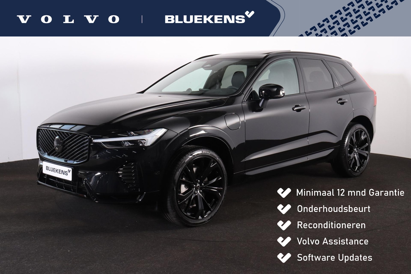 Volvo XC60 - T8 Recharge AWD Ultra Black Edition Exec - Luchtvering - Panorama/schuifdak - IntelliSafe - AutoWereld.nl