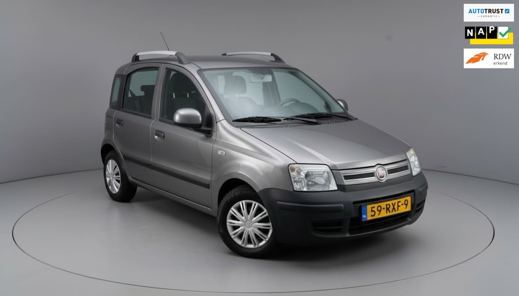 Fiat Panda - Elek.ramen|Airco|1e eigenaar! - AutoWereld.nl