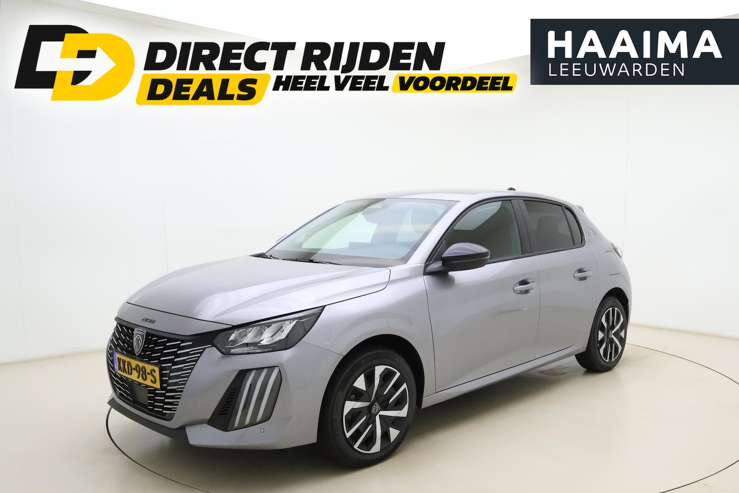 Peugeot e-208 - EV Business 51 kWh 3-Fase l Wireless Apple Carplay & Android Auto l TomTom Navigatie Full- - AutoWereld.nl